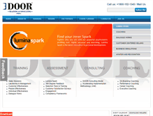 Tablet Screenshot of doortraining.co.in